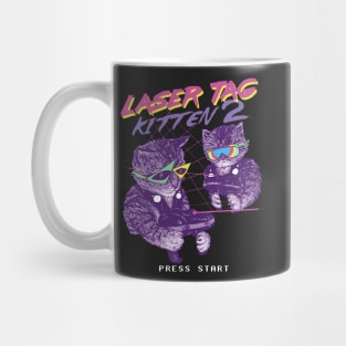 laser tag kitten Mug